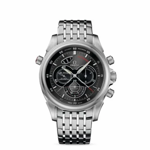 Omega De Ville Co-Axial 44 Chronoscope Rattrapante II Stainless Steel / Grey / Bracelet 422.10.44.51.06.001 (42210445106001)